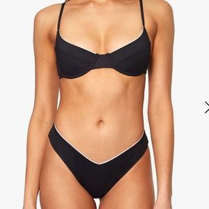 WeWoreWhat Vintage Swiss Dot Bikini